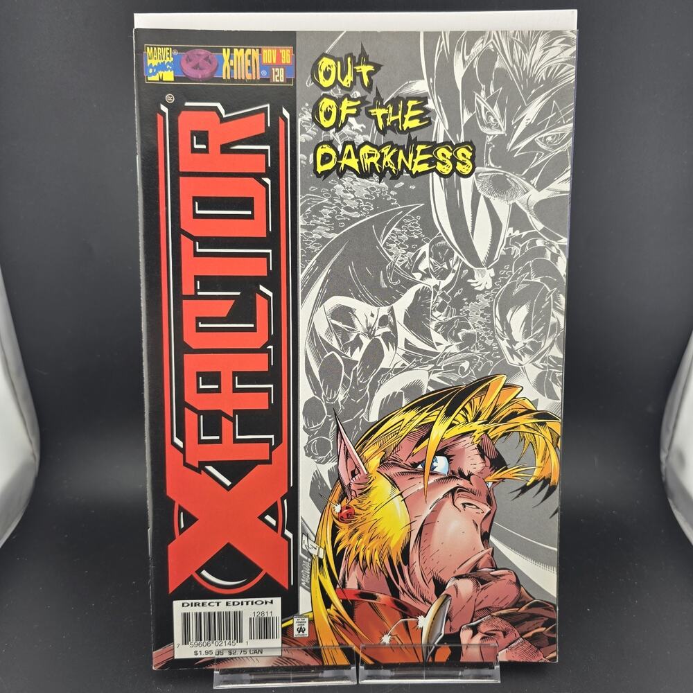 X-Factor #128 Marvel Comics 1996 Sabretooth Polaris Jeff Matsuda VF/NM 9.0 Direc